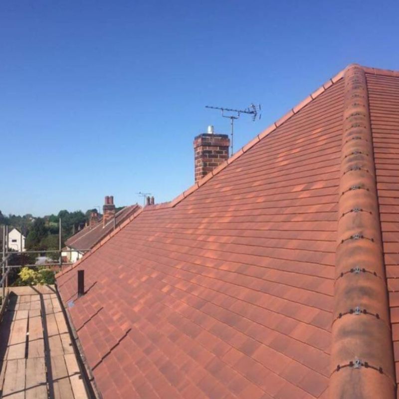 Marley pegged roof completed in whitstable - Strictly Fascias and Roofing Gallery